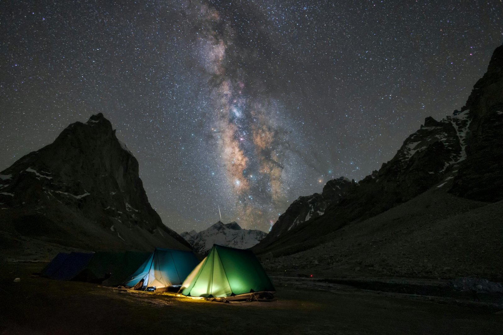 Northern Lights in Himalaya Northern Lights in Himalaya